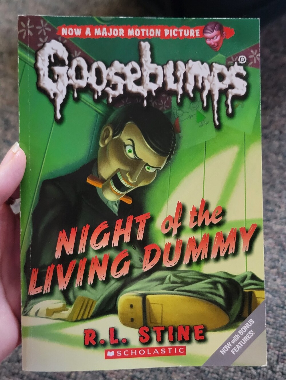 🔥5/$20 R. L. StineNight of the Living Dummy (Classic Goosebumps #1)